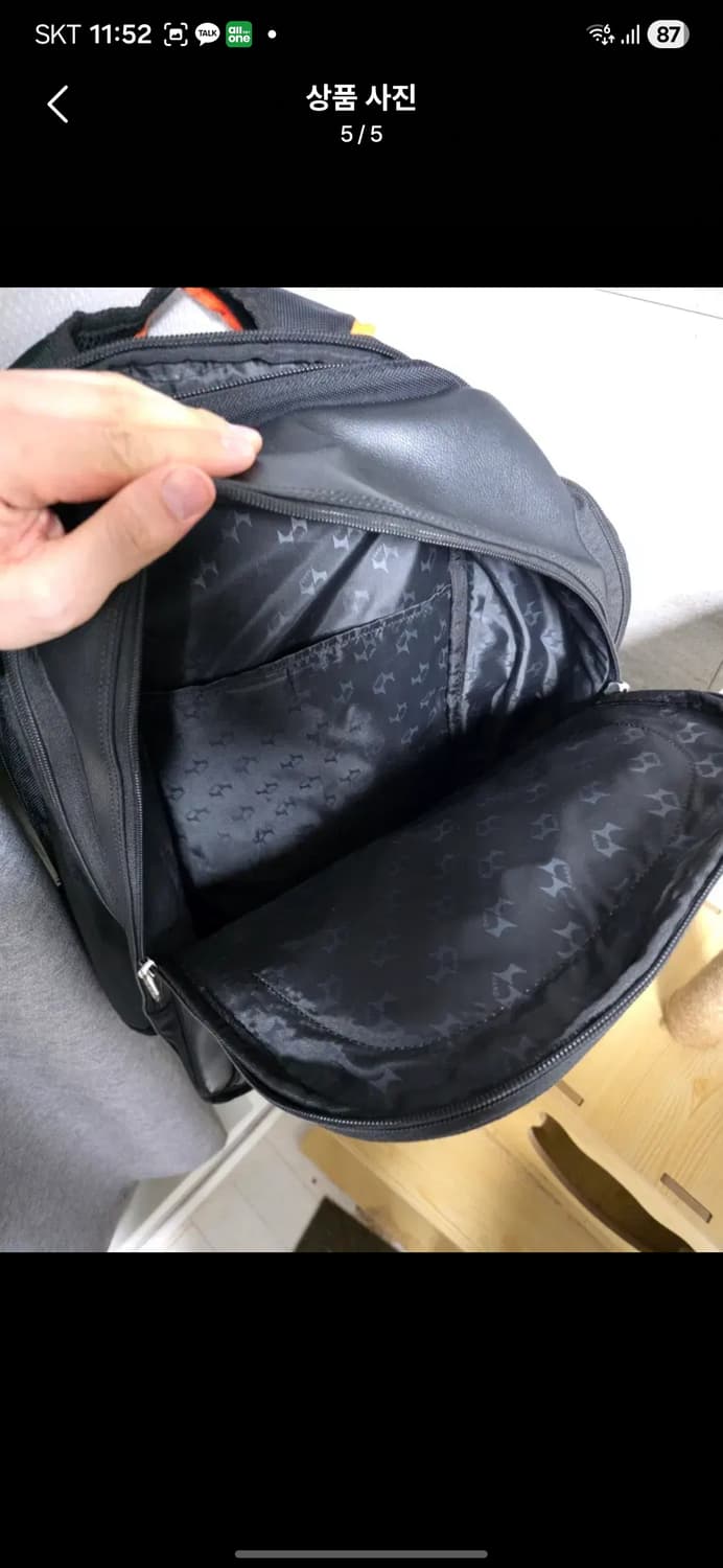 롯데자이언츠 선수지급용 백팩 상품이미지5