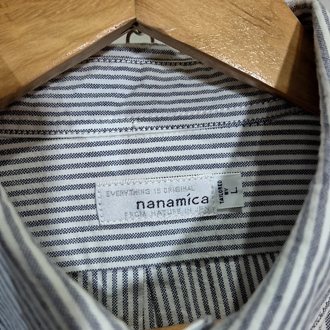 Nanamica 나나미카 스트라이프 셔츠 상품이미지4