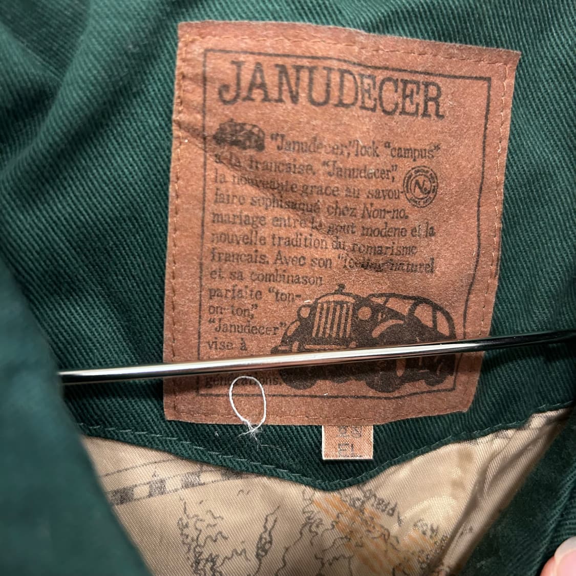 JANUDECER 90s 코튼 덱 워크자켓 상품이미지3