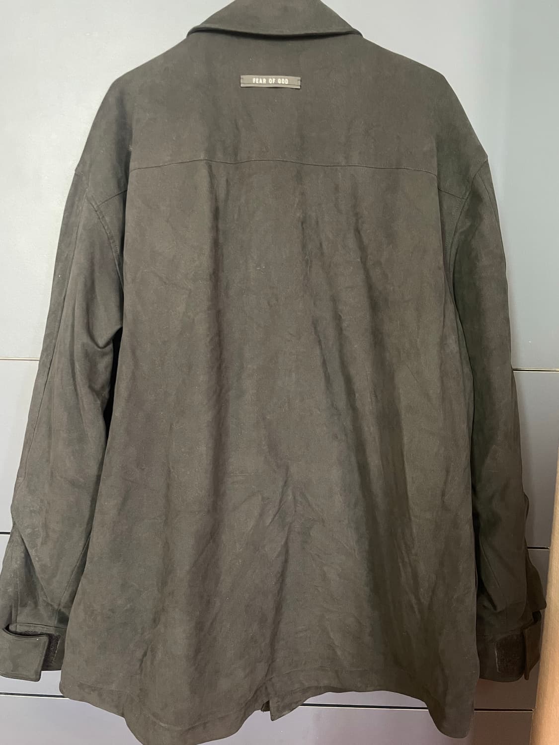 피오오브갓 스웨이드 자켓셔츠 상품이미지6