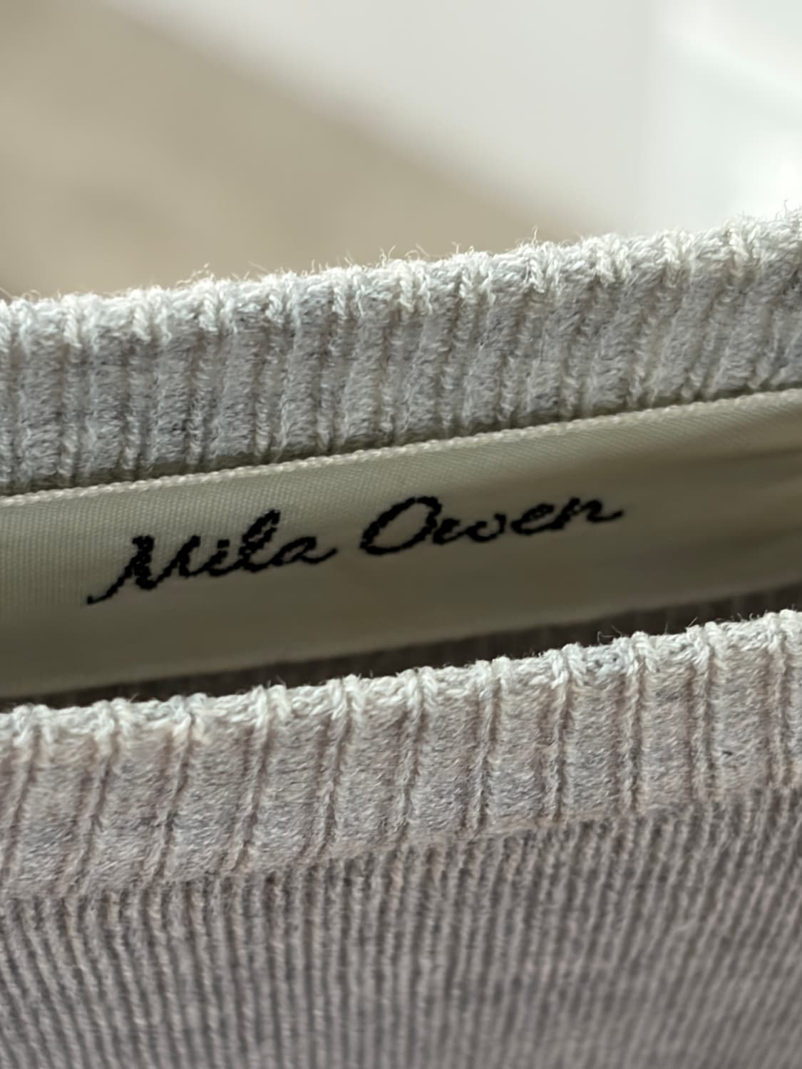 Mila Owen mixed sweat shirt 상품이미지8