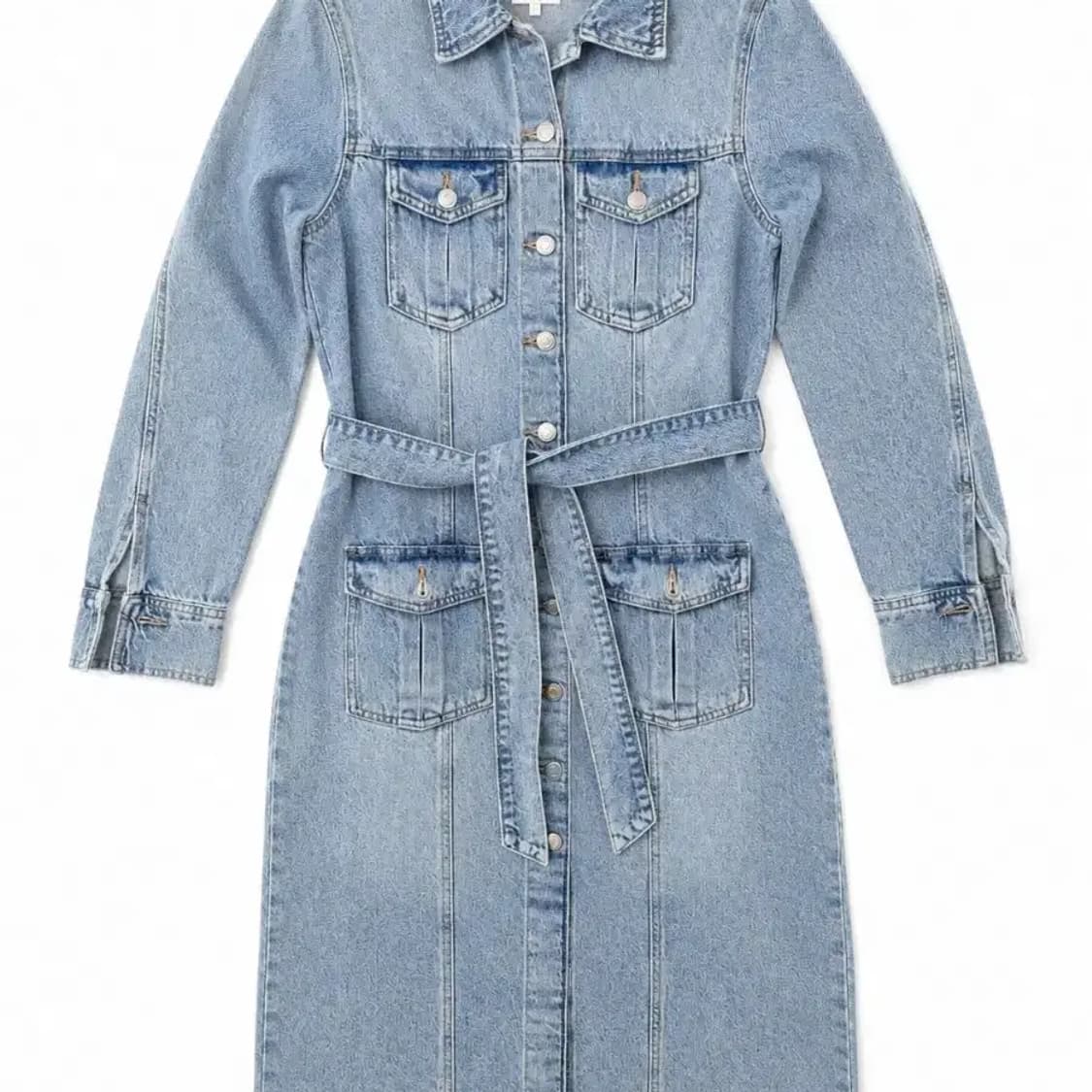 ZARA 데님 롱 원피스 L 상품이미지1