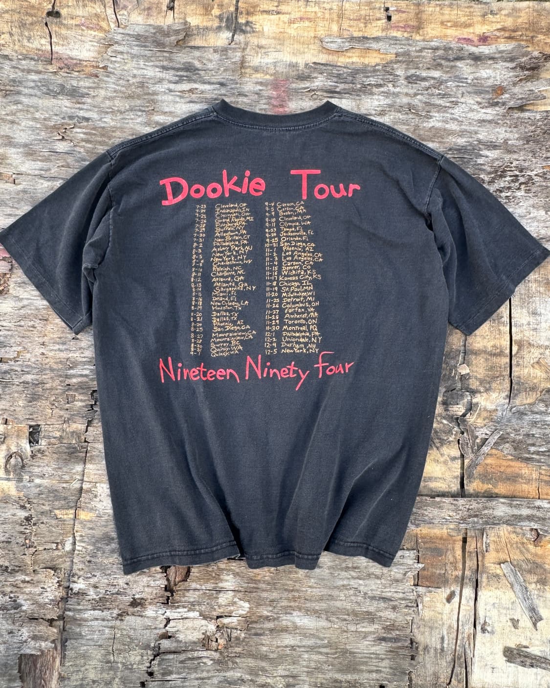 빈티지 그린데이 Greenday 1994 티셔츠 상품이미지2