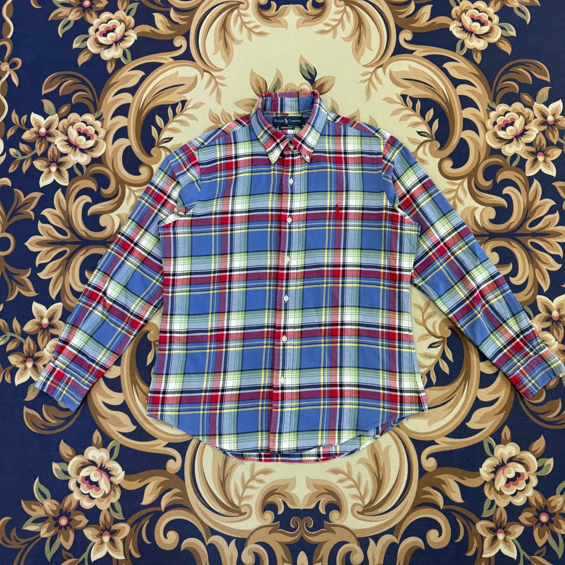 (L)폴로 랄프로렌 플란넬 체크셔츠 상품이미지1