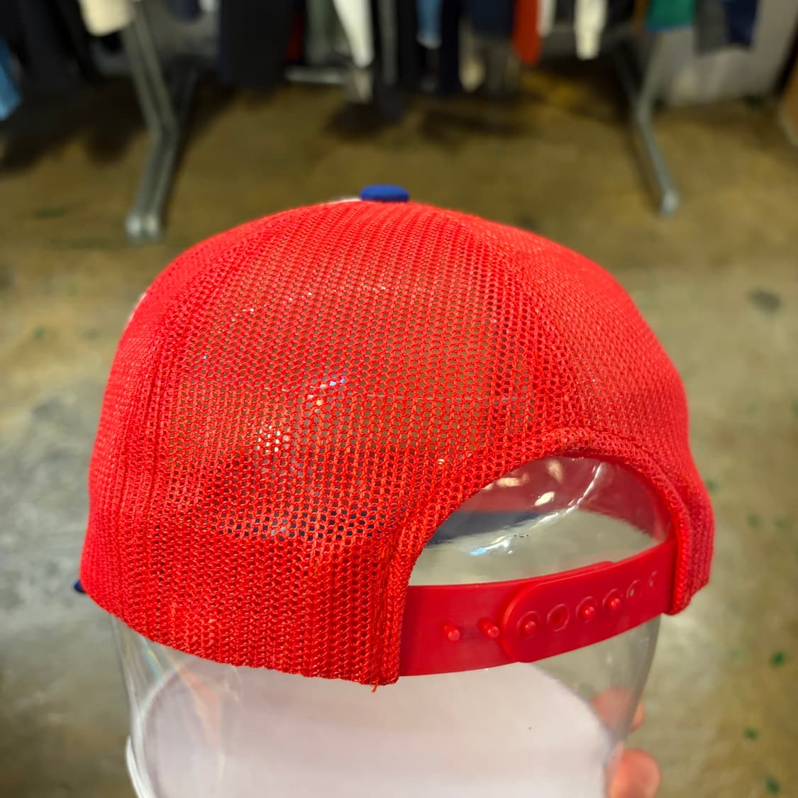 96s Made in USA 빈티지 맥도날드 올림픽 트러커 매쉬 볼캡 상품이미지7