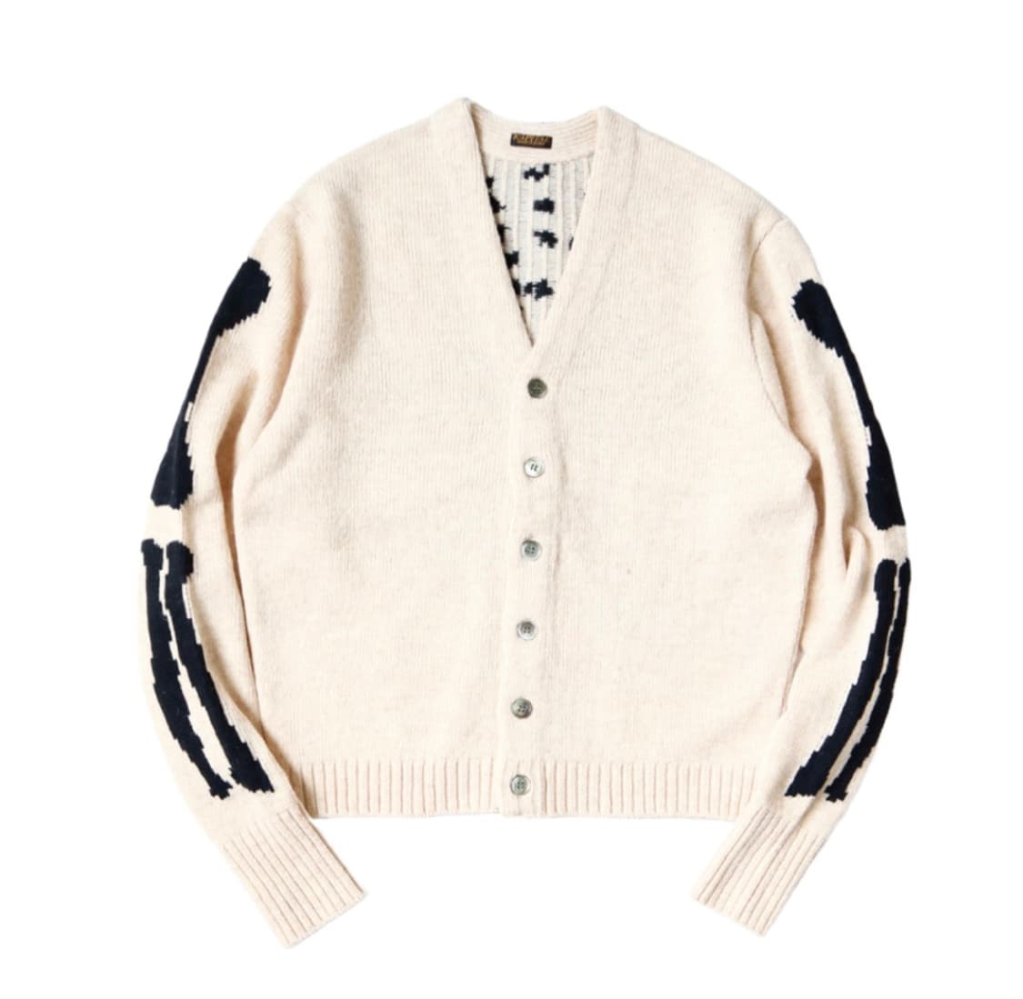 3) 캐피탈 5G 울 본 니트 숏 가디건 키나리 상품이미지2