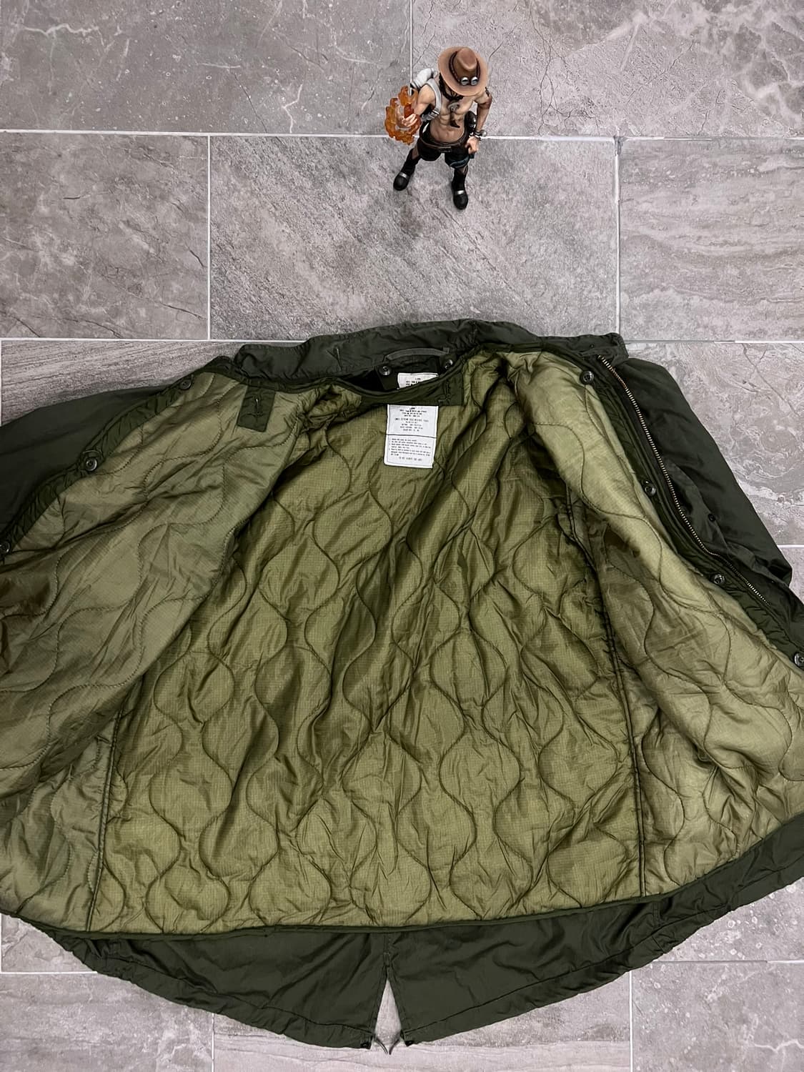 (XL) M65 피쉬테일 오리지널 개파카 상품이미지3