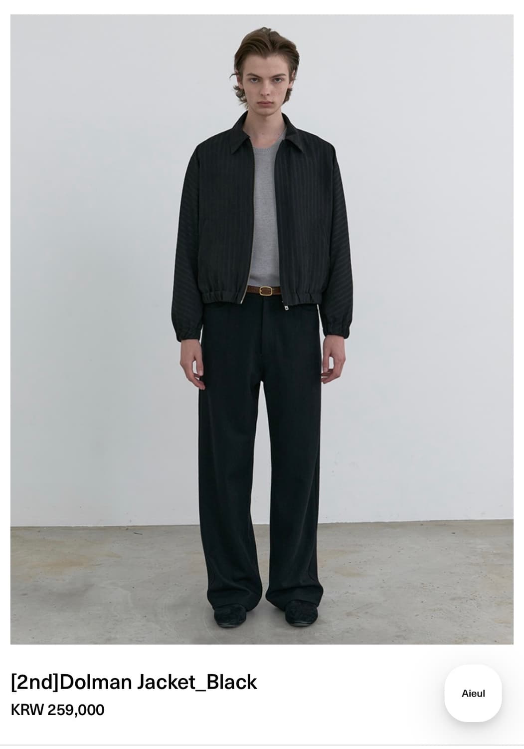 Aieul Dolman Jacket_Black 상품이미지1