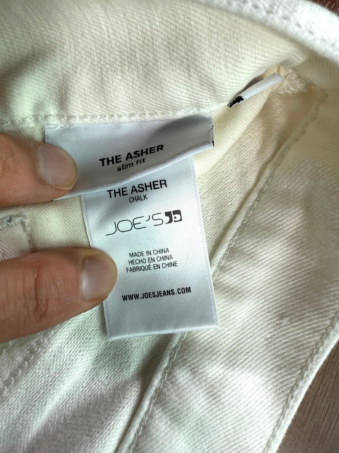 Joes Jeans Asher 화이트진 새상품 34 상품이미지4