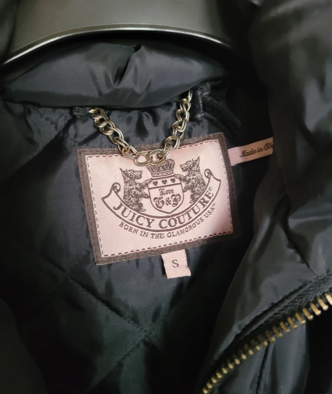 Juicy couture 쥬시꾸뛰르 Y2k 갸루 후드 파카 상품이미지2