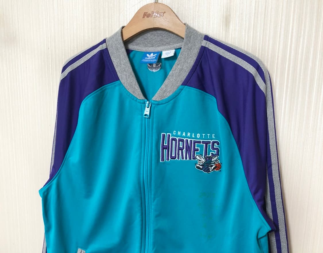 NBA 아디다스 샬럿호네츠 올드 트랙자켓 L(해외) 상품이미지7