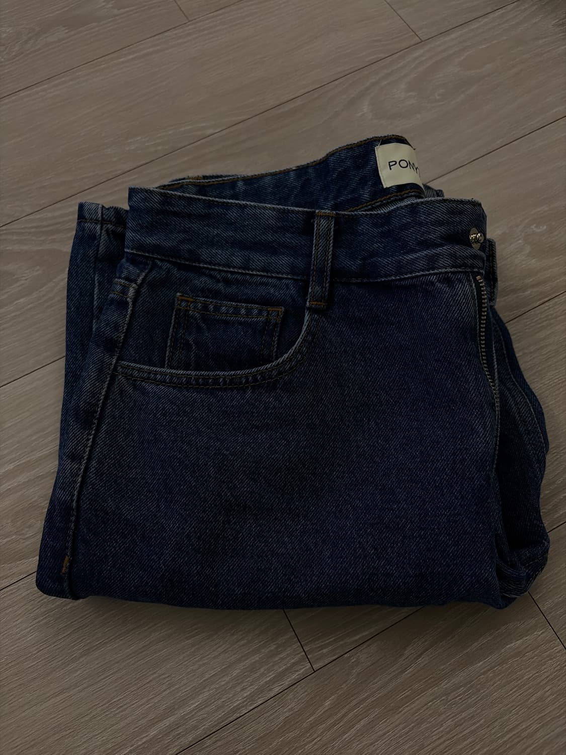 포니테일 NEW Bella 루즈핏 데님 M 상품이미지6