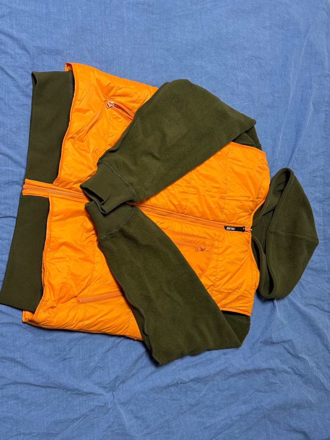 [XL]팔라스 리버시블 베스트 후드 딥 그린 상품이미지5