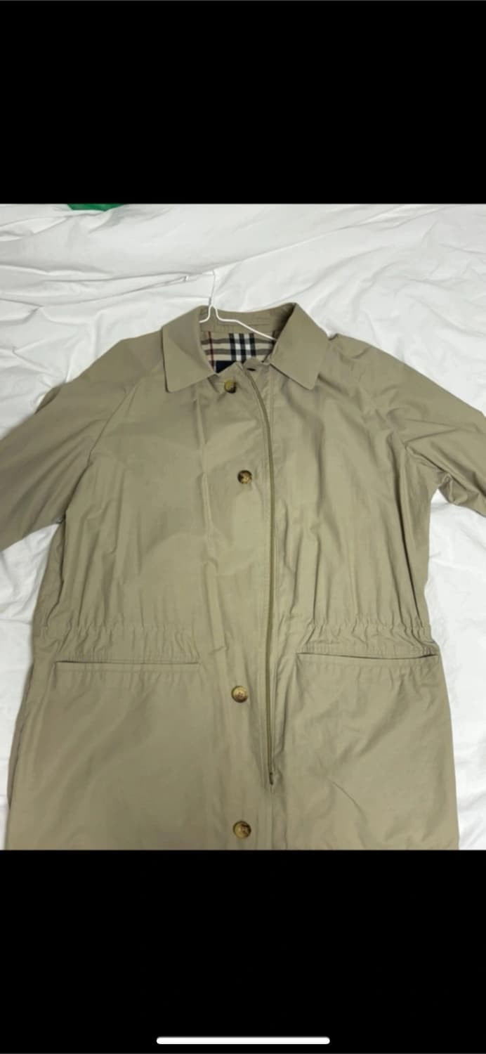 버버리 간절기 시파리자켓 52사이즈  상품이미지4