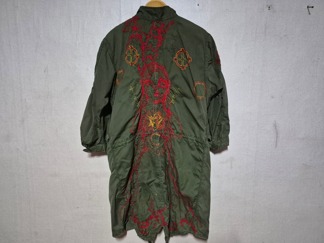 COSTUME MILITARY PAKA 커스텀 밀리터리 파카 상품이미지2