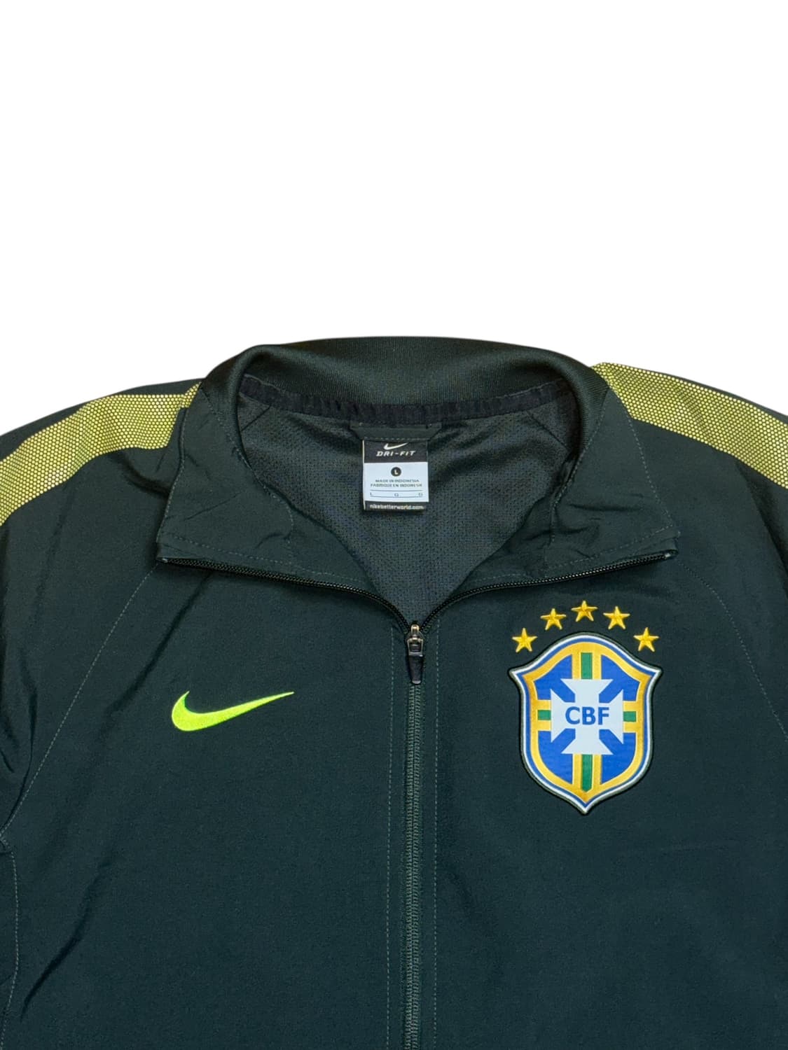 브라질 축구 국대 트랙탑 트레이닝 셋업 져지 상품이미지4