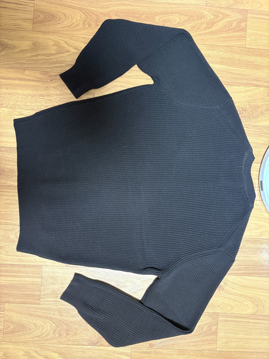 유니온블루 하드 트위스트 캠퍼 니트 딥브라운 M사이즈 팝니다 상품이미지4