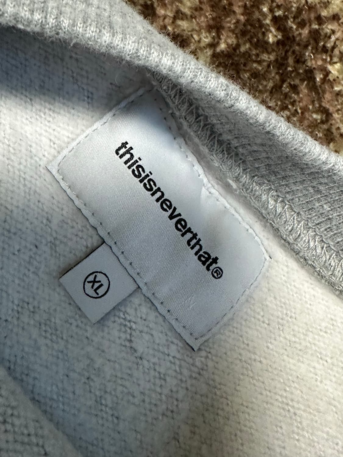 디스이즈네버댓 맨투맨 XL 상품이미지2