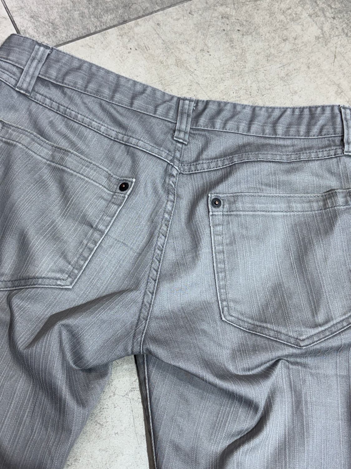 Katharine Hamnett 그레이 워싱 팬츠 바지 상품이미지9