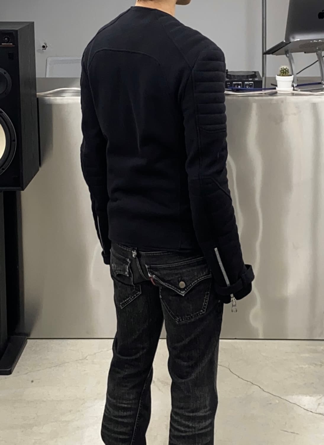 발망 x H&M 호스핀 멀티 지퍼 자켓 상품이미지6