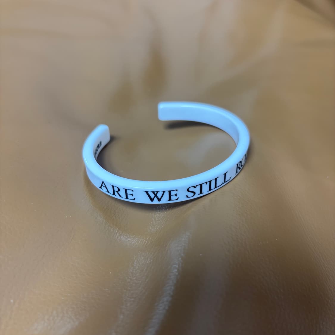 히스테릭글래머 메세지 뱅글 팔찌 화이트 상품이미지2