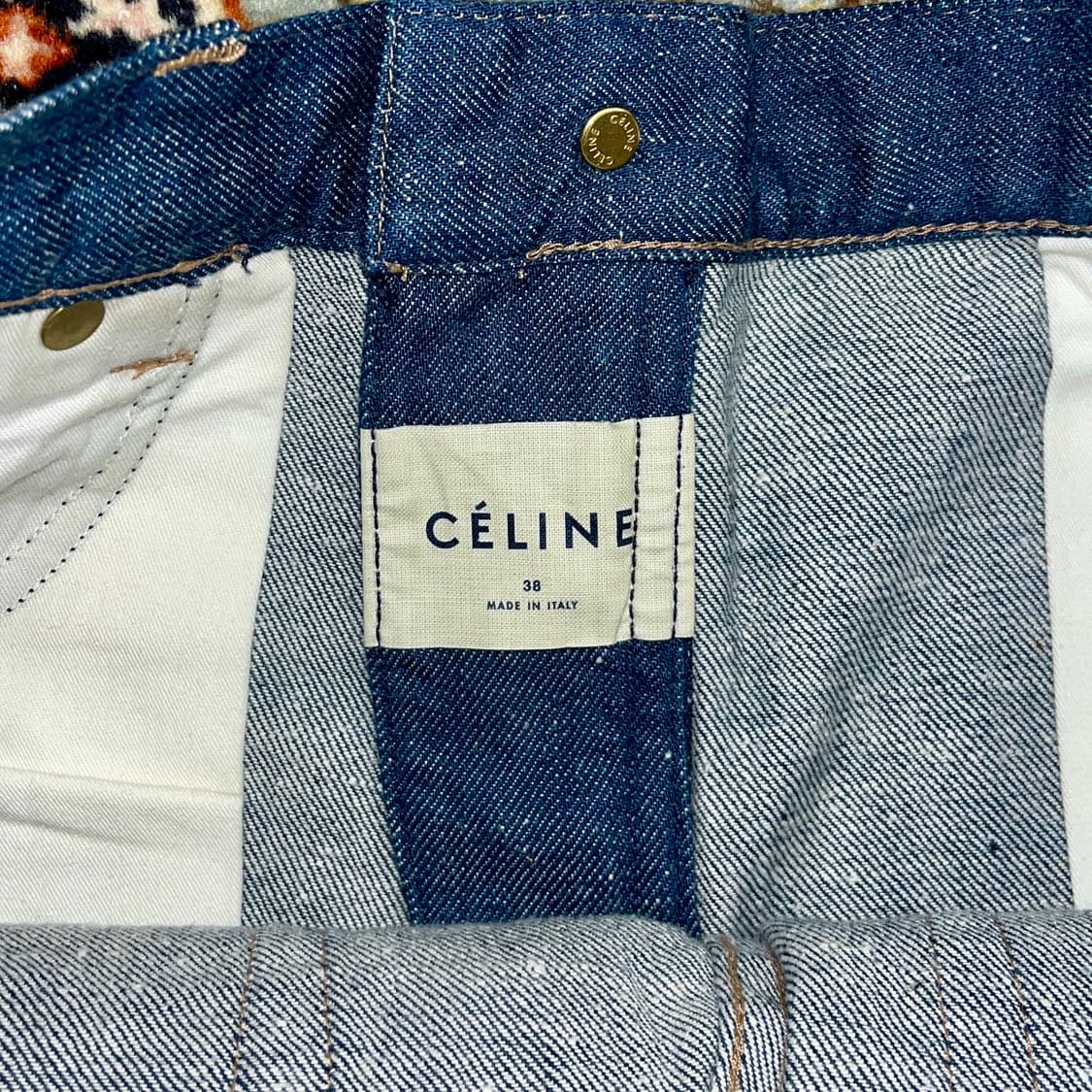 (새상품) “OLD” Céline Straight Jeans 상품이미지3