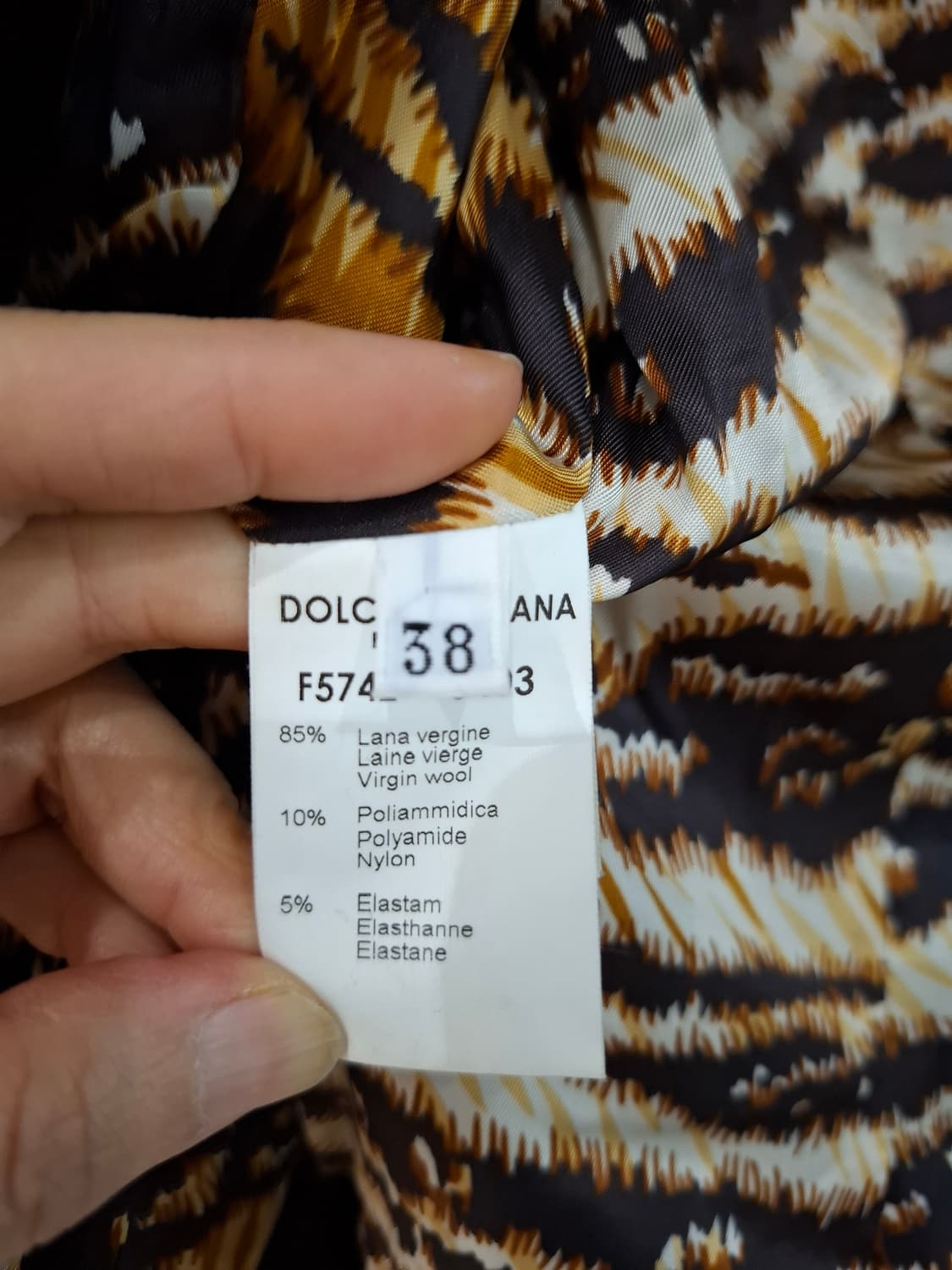 돌체앤가바나 퍼 자켓 상품이미지7