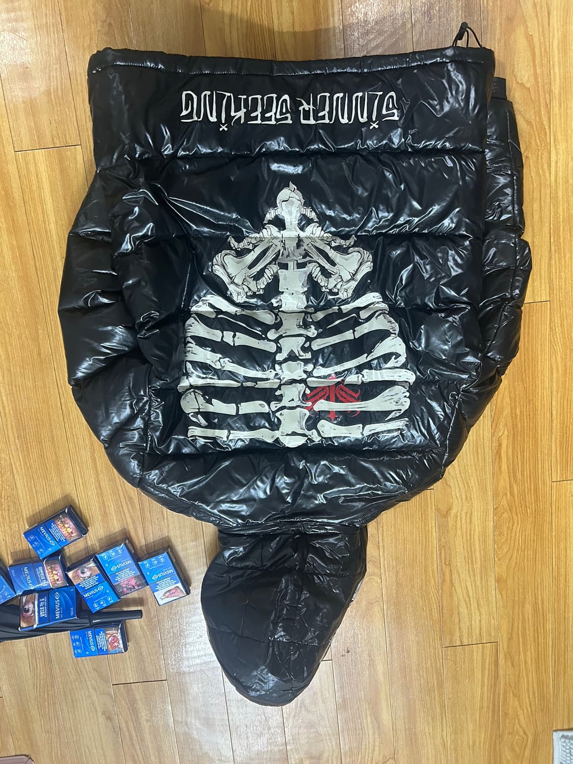 Sinner Seeking 스켈리 퍼퍼 패딩 상품이미지3