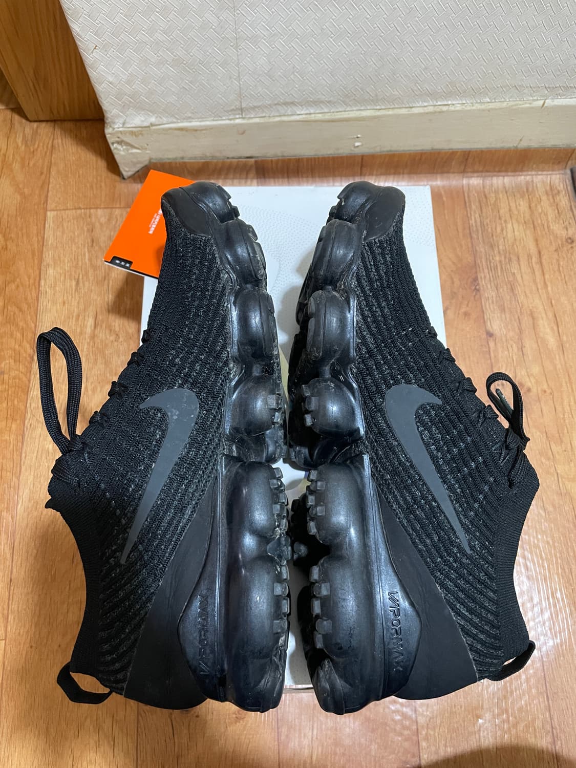 나이키 베이퍼맥스 플라이니트 트리플 블랙 상품이미지4