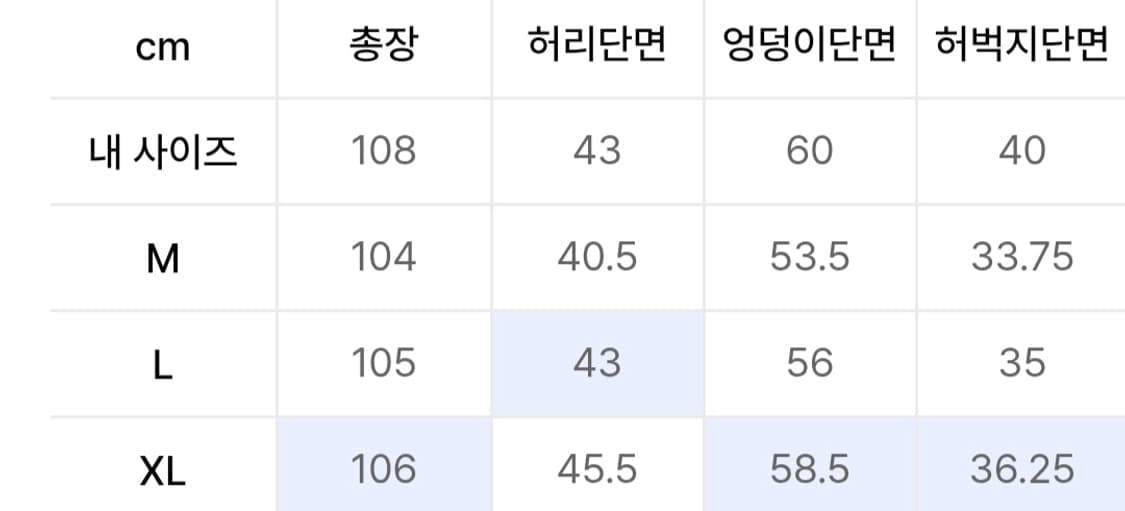 수아레 JJ 스티치 데님 팬츠 인디고 (XL) 상품이미지2