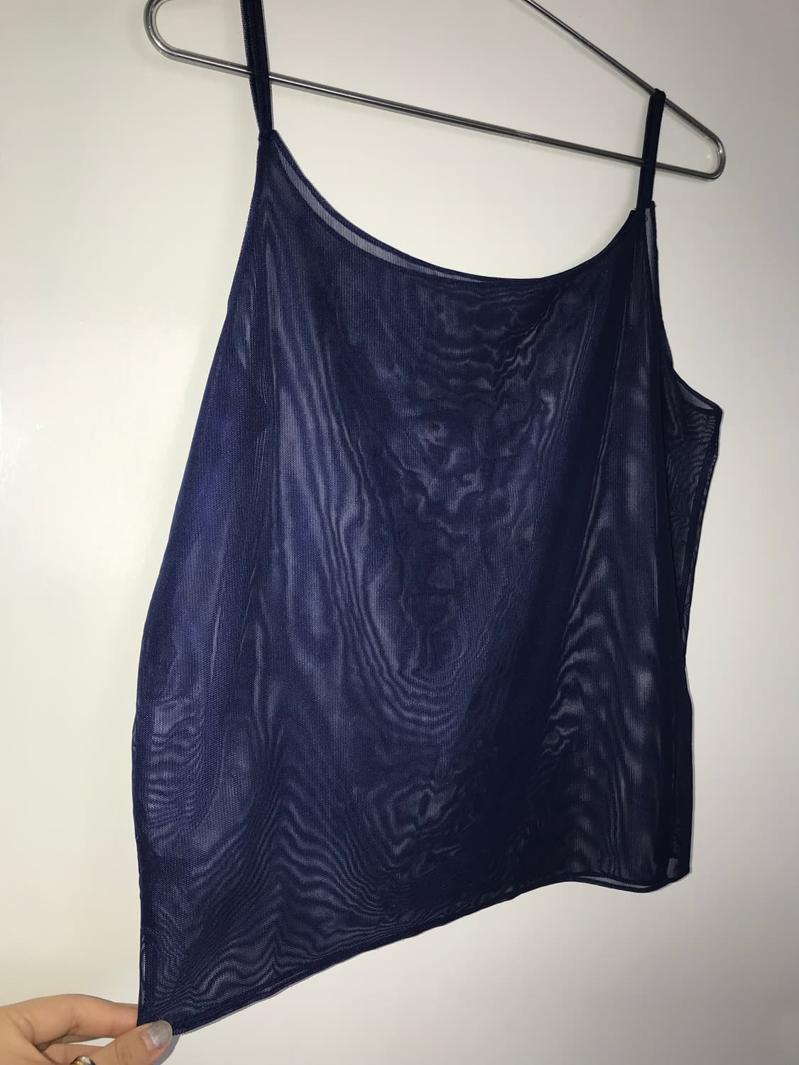 LOA Navy Mesh Summer Sleeveless 상품이미지7