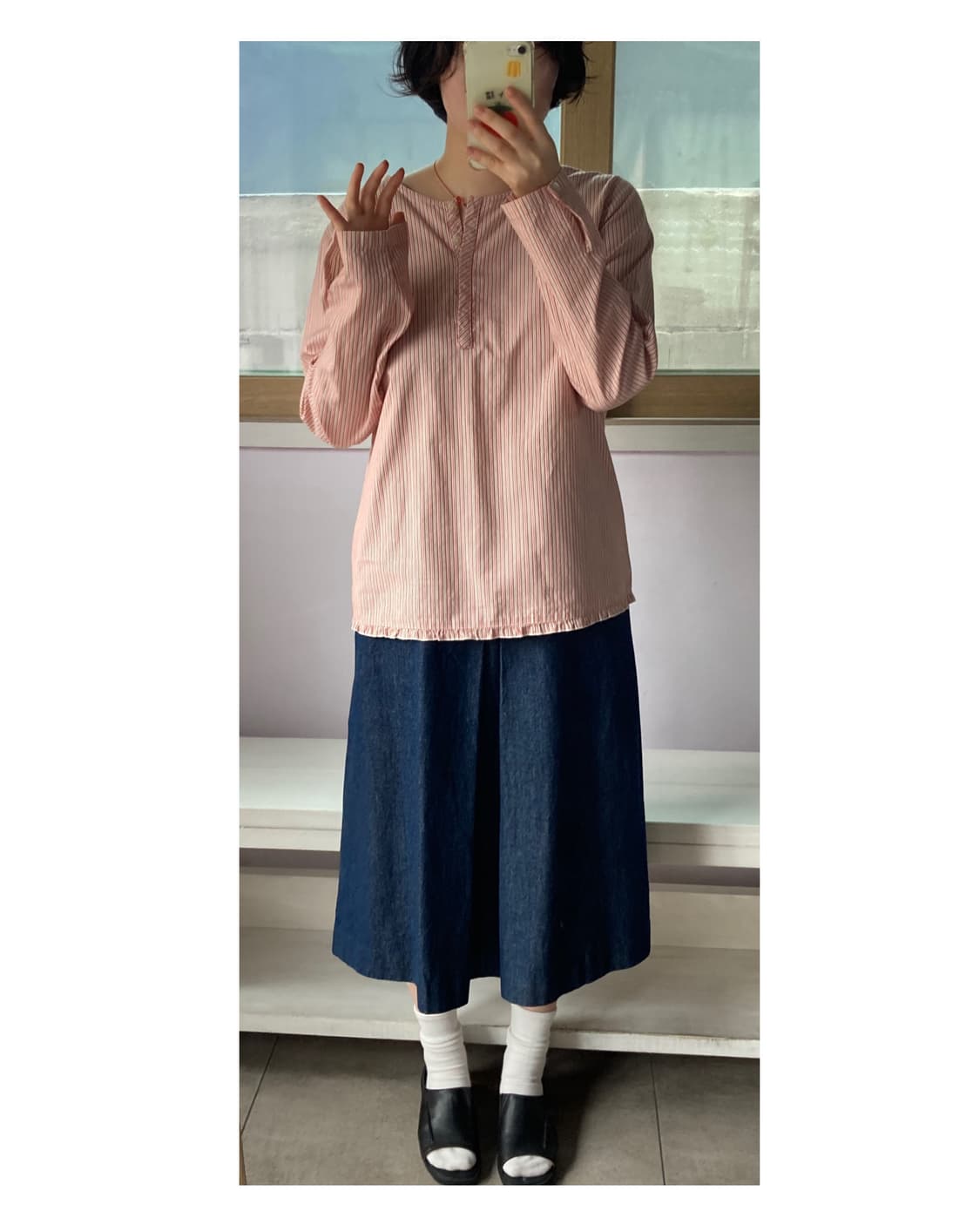 made in japan 데님스커트 상품이미지5