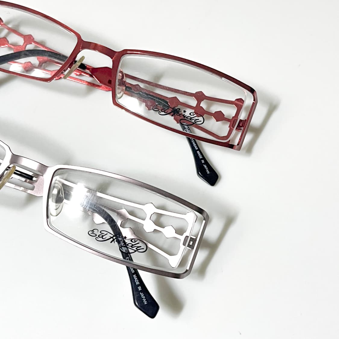빈티지 스퀘어 라인 안경 상품이미지2