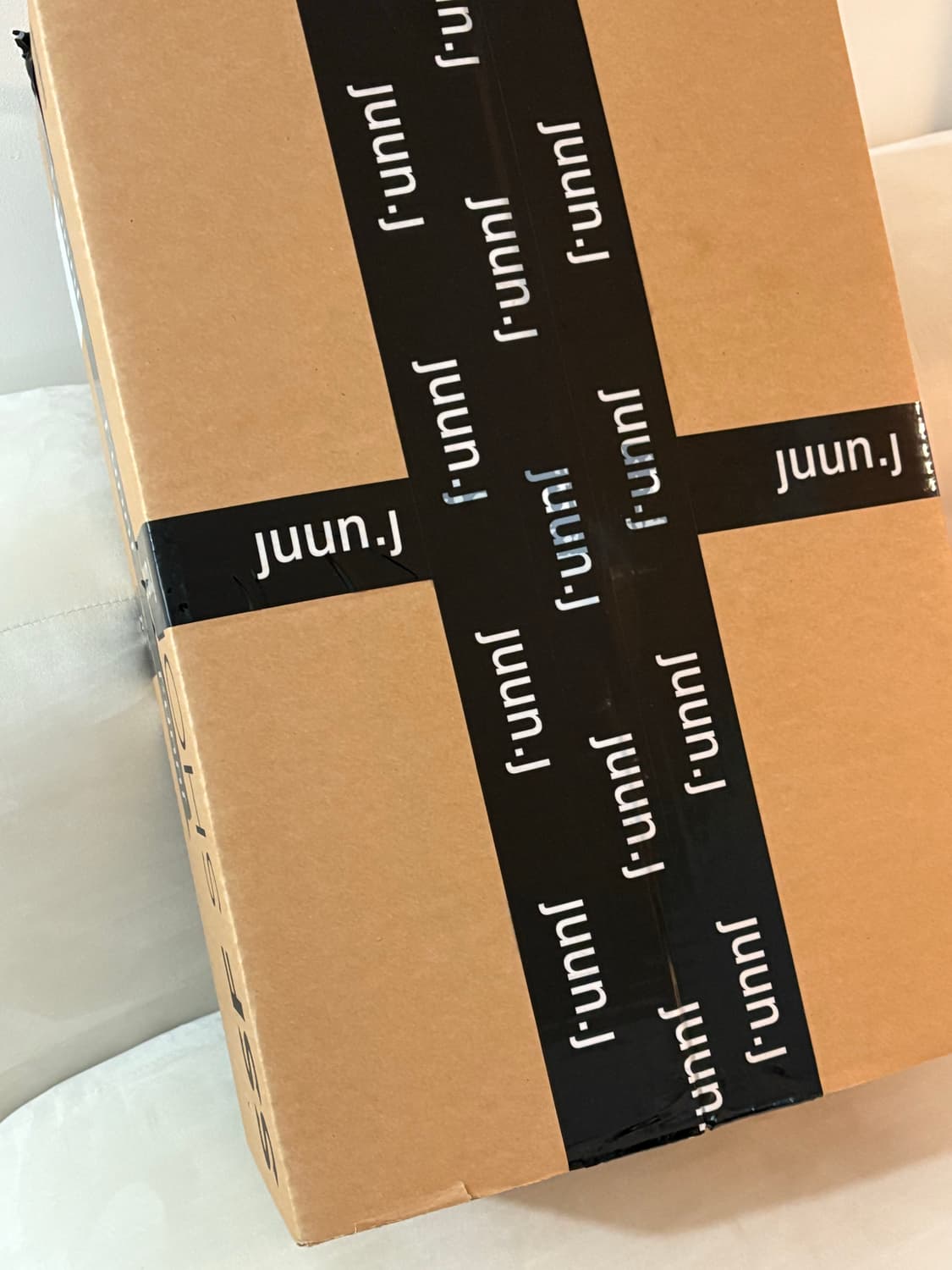 준지 레이스 패치 저지 드레스 - 블랙 상품이미지3