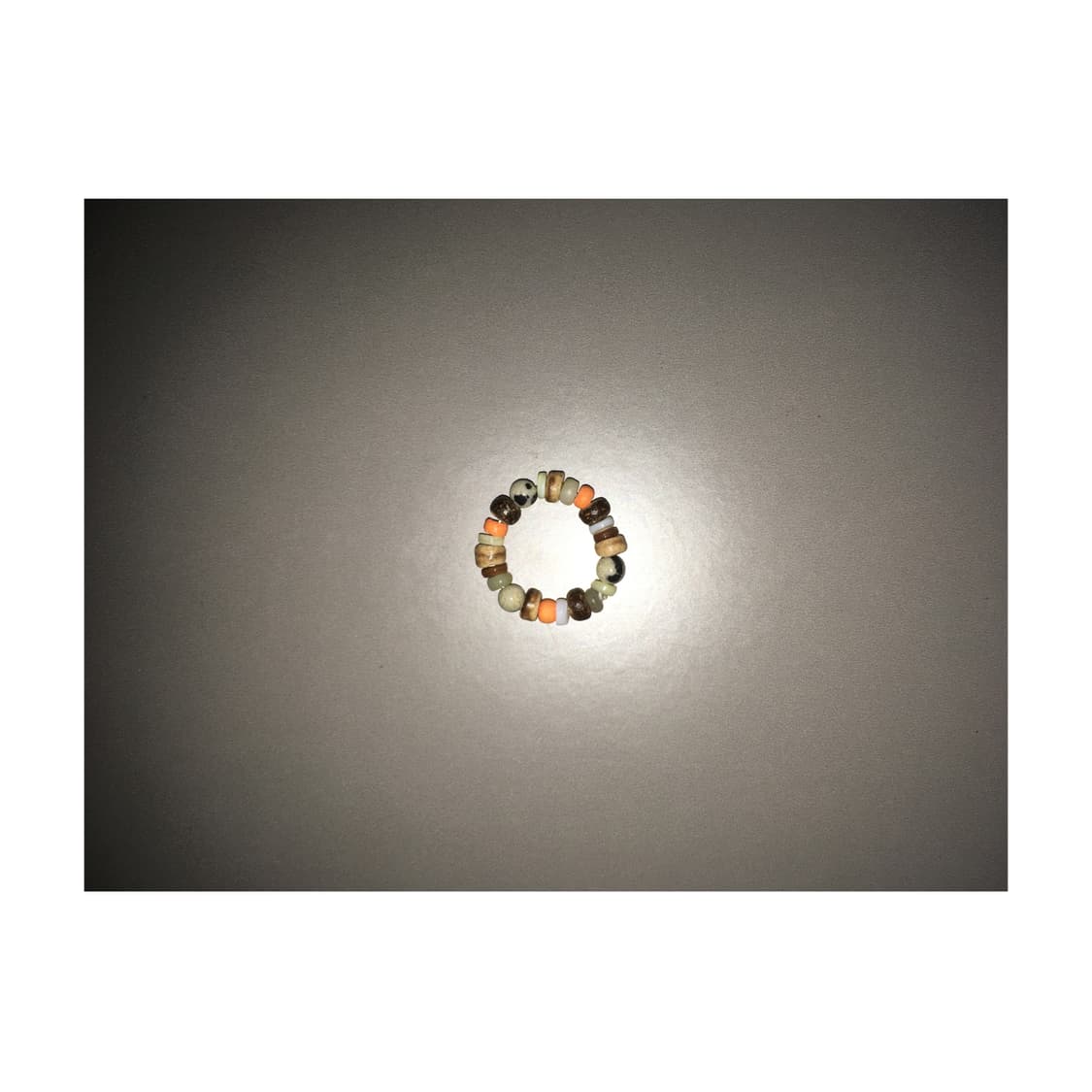 [악] 빈티지 믹스비즈 반지 키링 상품이미지7