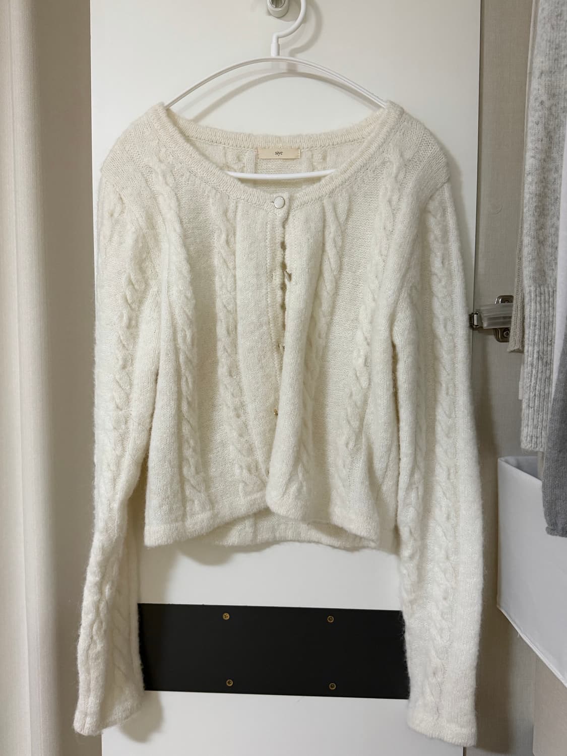 [시예 siye] 윈터 볼레로 + 니트 원피스 세트 (택X, 새상품) 상품이미지6