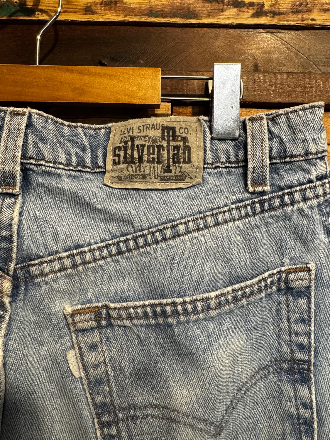 90s usa made levis silvertab denim pants 상품이미지7