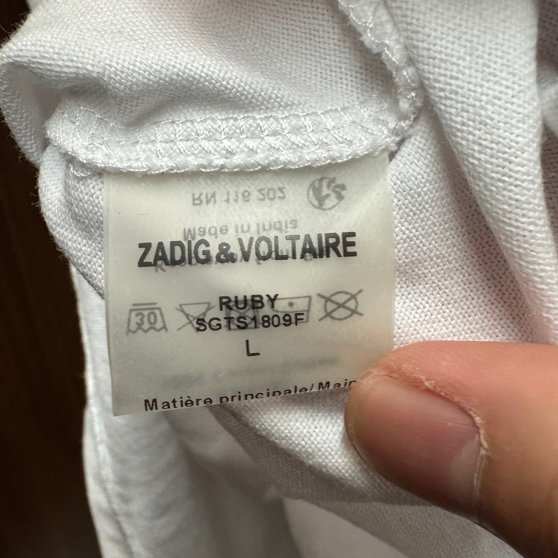 쟈딕앤볼테르 반팔티셔츠  상품이미지3