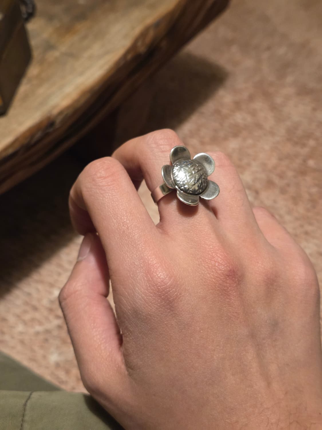 925 실버 플라워링 상품이미지4