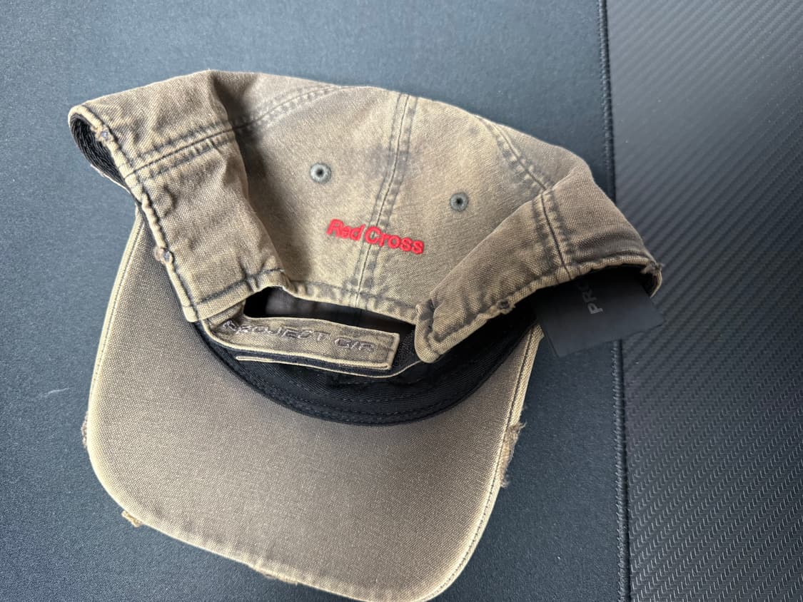 그레일즈 프로젝트gr 레드크로스 볼캡 상품이미지2