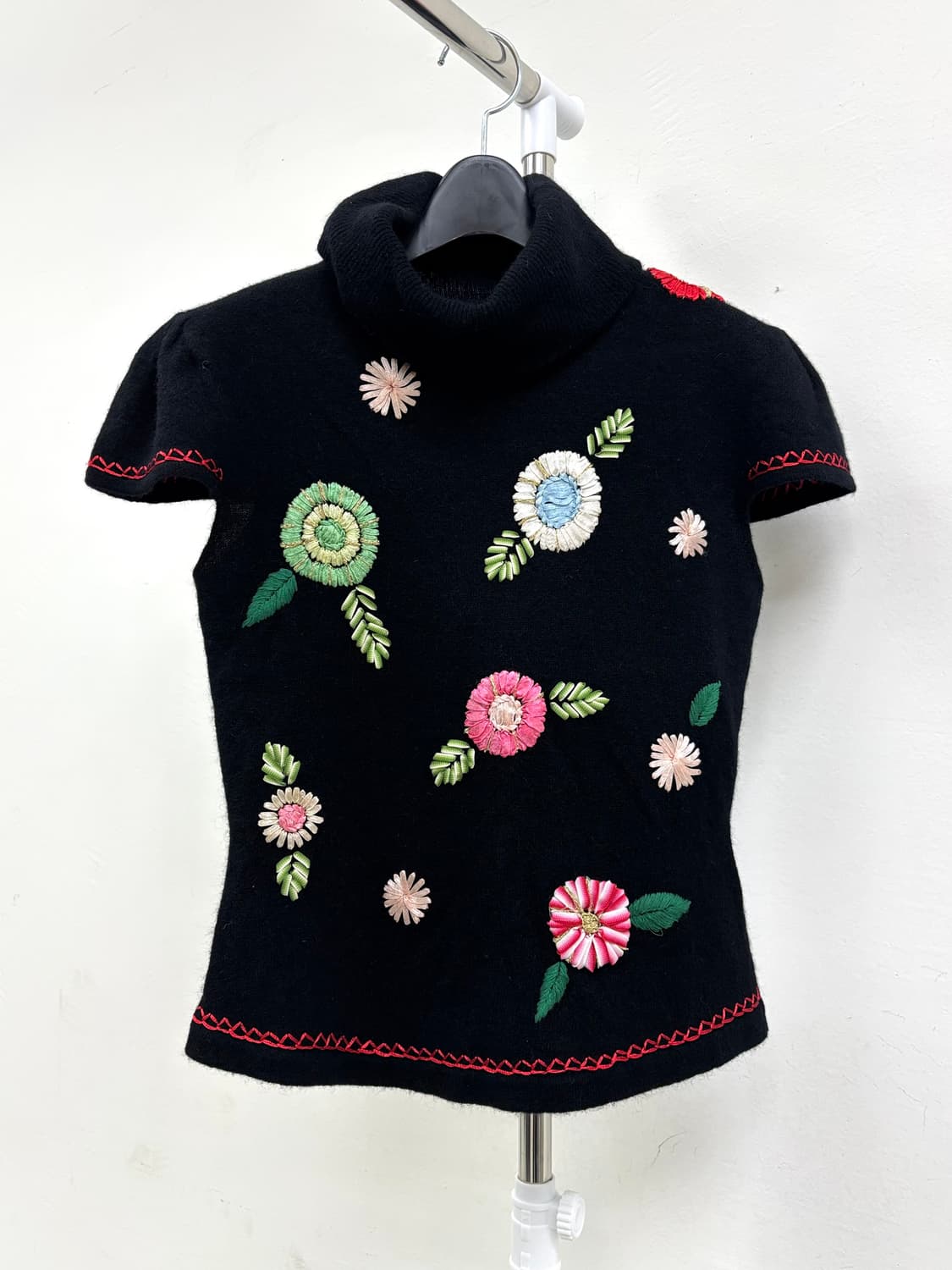 빈티지 오리엔탈 하프 니트 상품이미지5