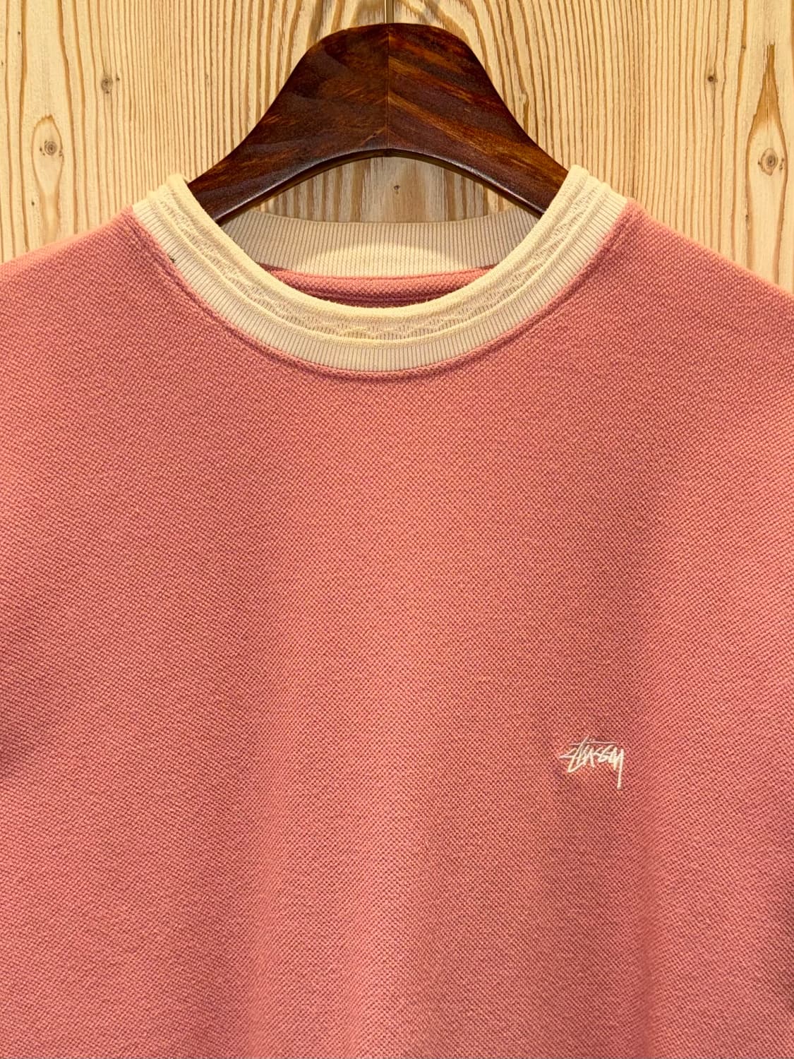 스투시 다이아몬드 칼라 헤비 피케 롱슬리브 상품이미지2