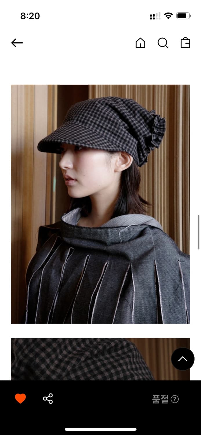 고로고라 kerchief cap 004 brown 상품이미지1