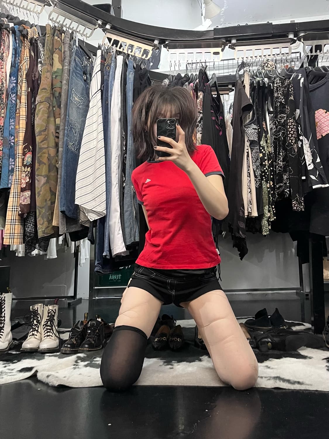 아디다스 크롭 반팔 상품이미지1
