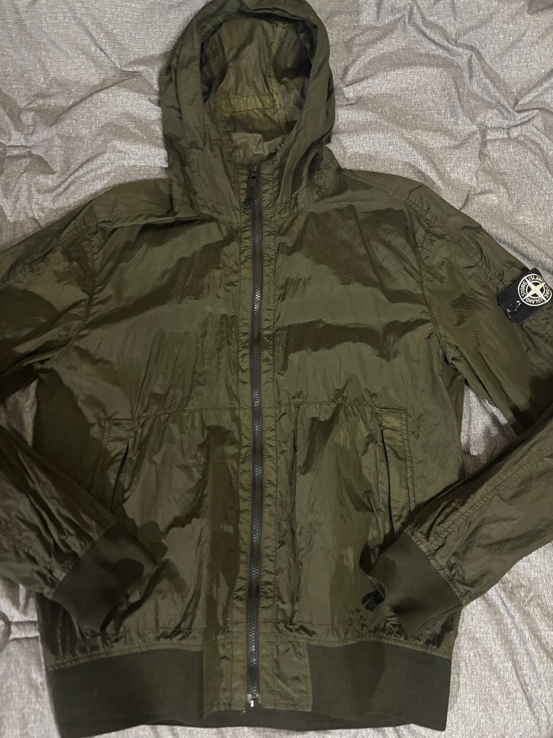 스톤아일랜드 나일론 메탈 와트로 바람막이 L 상품이미지1