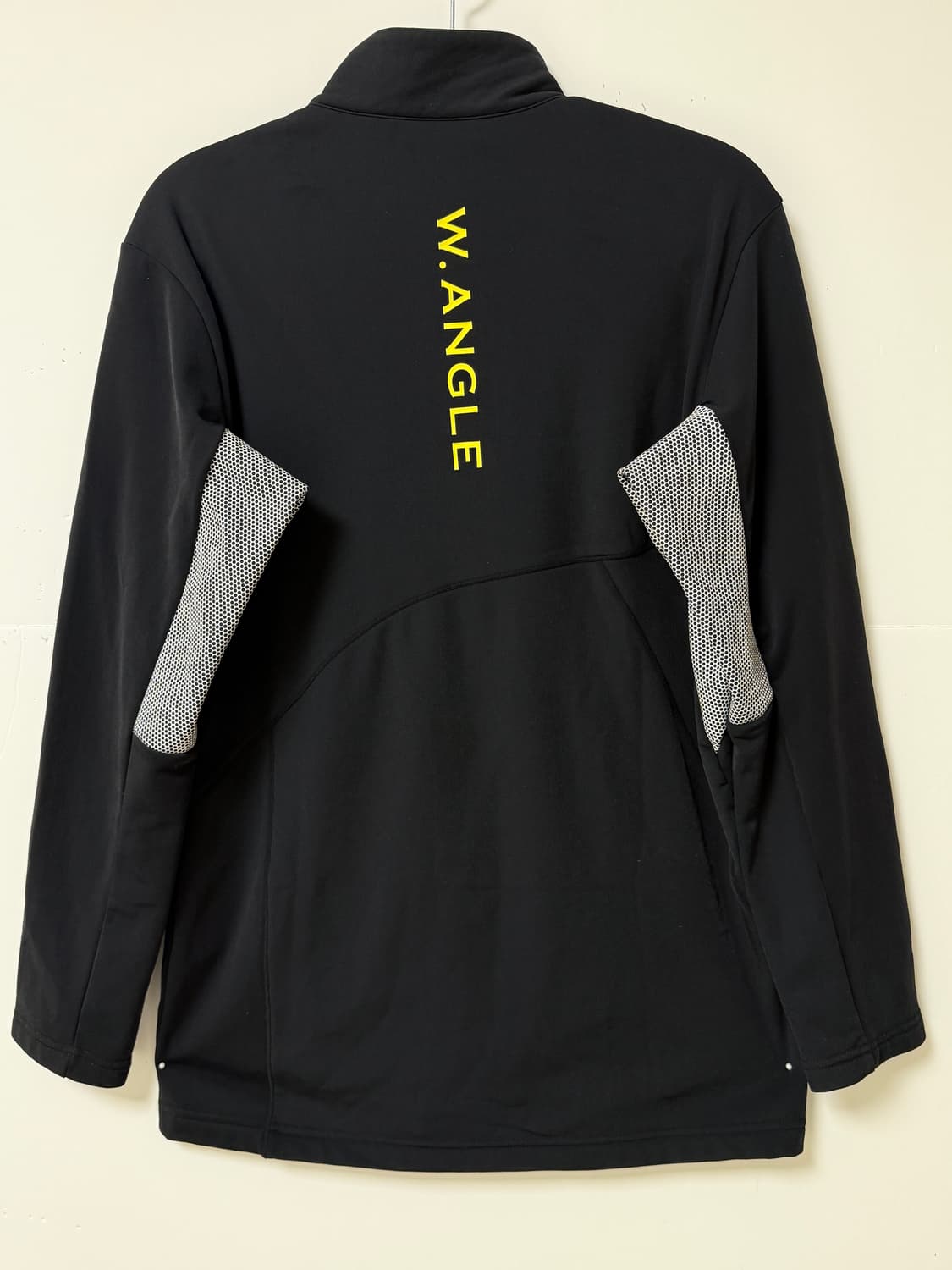 🖤 와이드앵글 W.ANGLE 골프 하프집업 티셔츠 블랙 95 🖤 상품이미지4