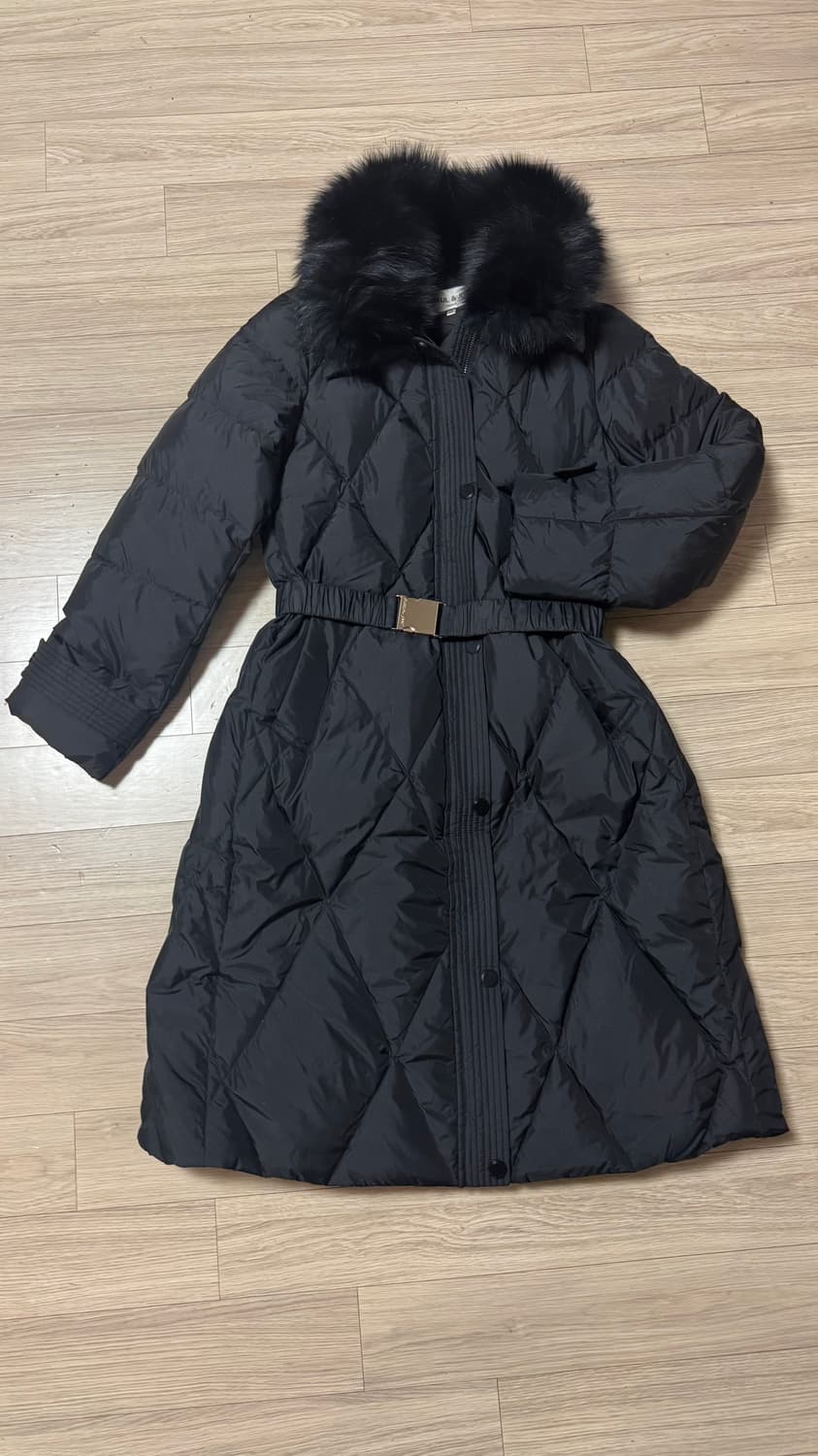 폴앤조 블랙 롱패딩 구스패딩 상품이미지1