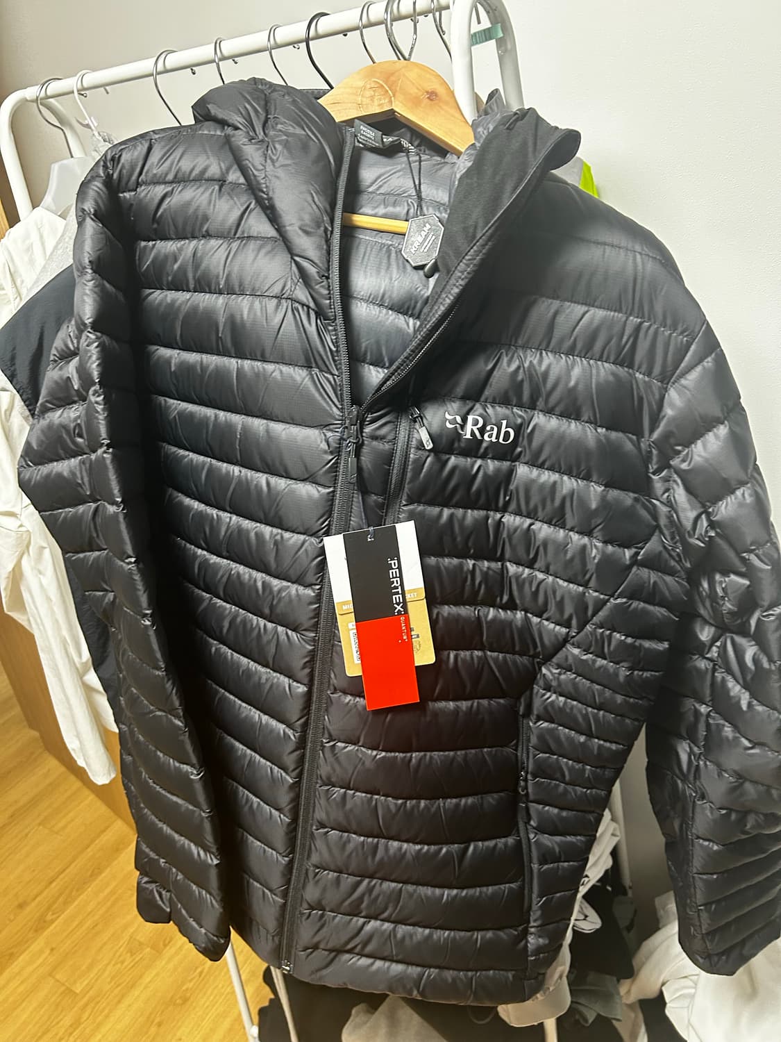 Rab 마이크로라이트 알파인 자켓 블랙 새상품XL 상품이미지1