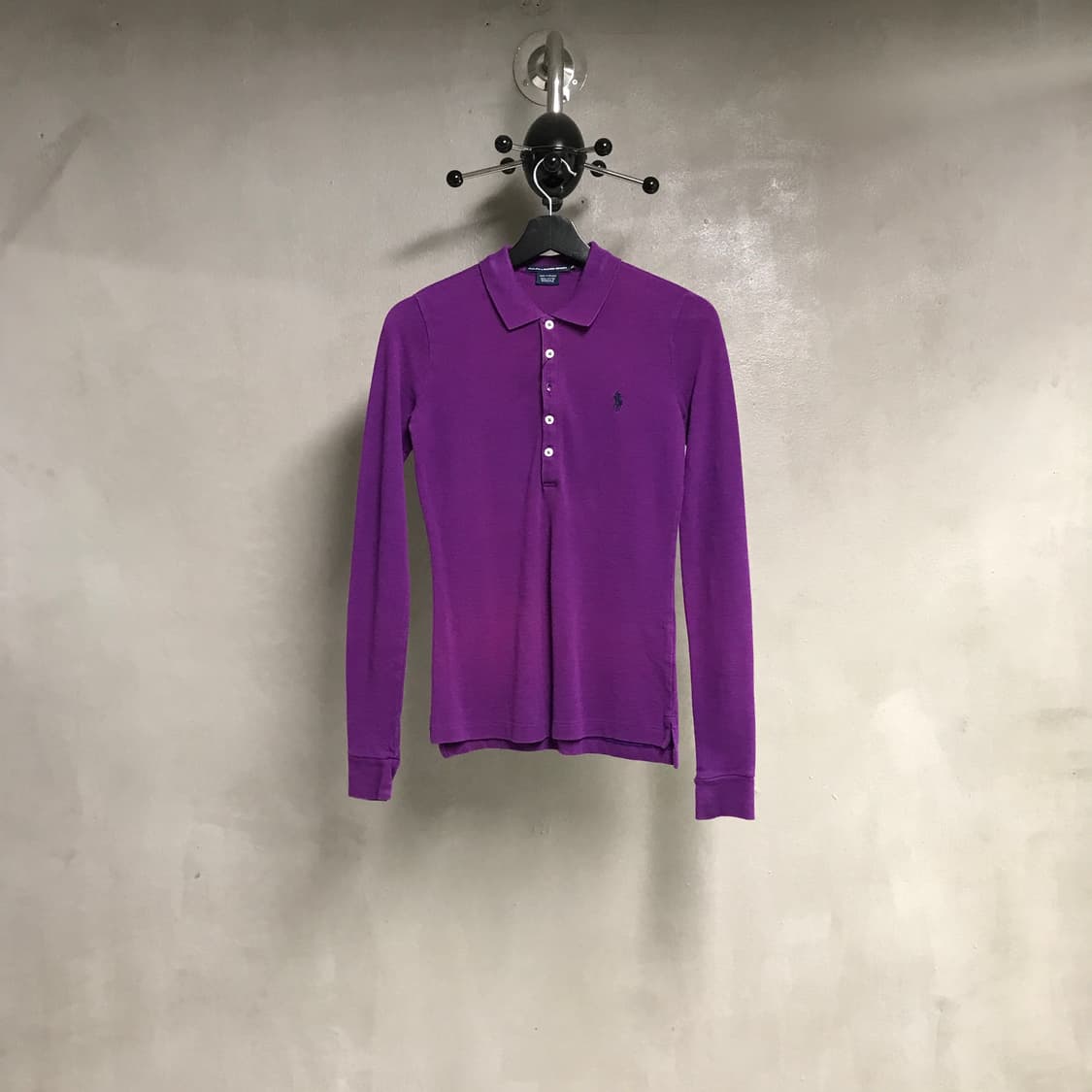 폴로 랄프로렌 PK 긴팔 카라티 퍼플 XS(W) 상품이미지1