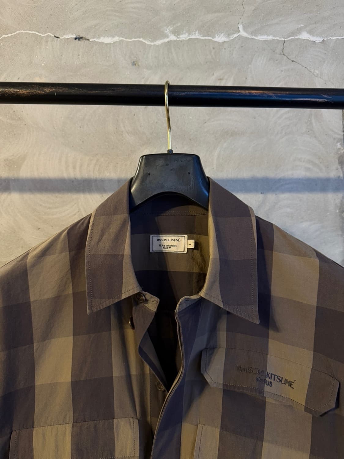 메종키츠네 셔츠 자켓 셔켓 100~105 상품이미지3